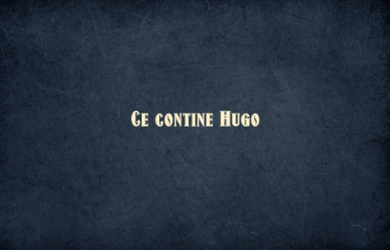 ce contine hugo