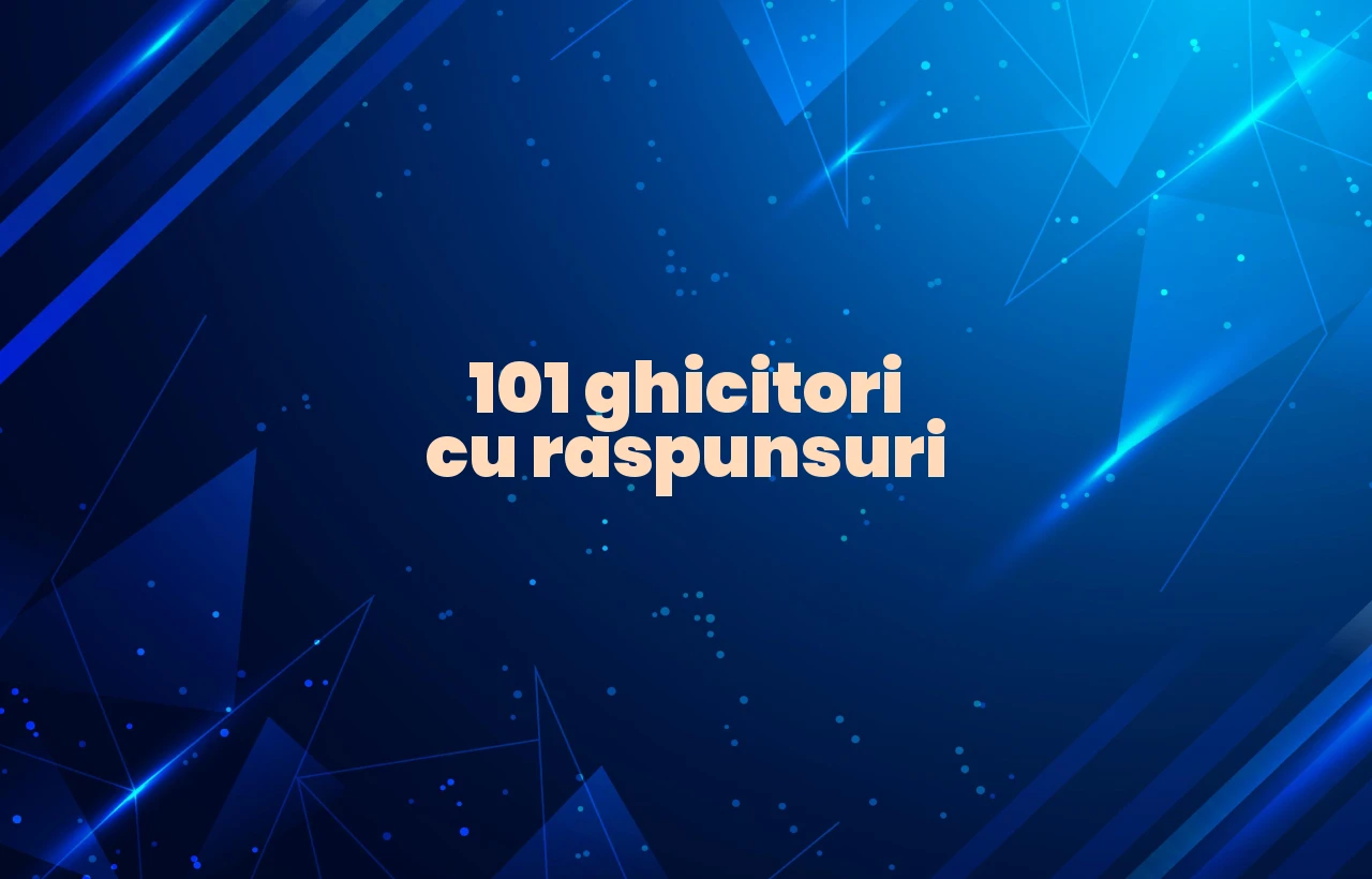 101 ghicitori raspunsuri