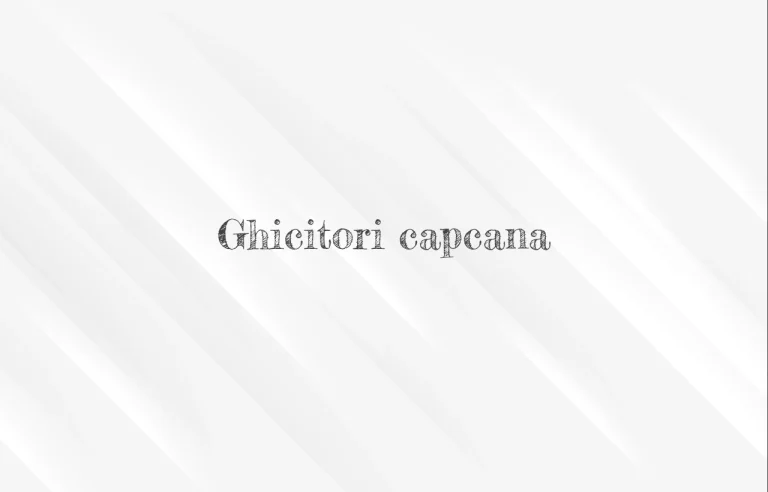 ghicitori capcana