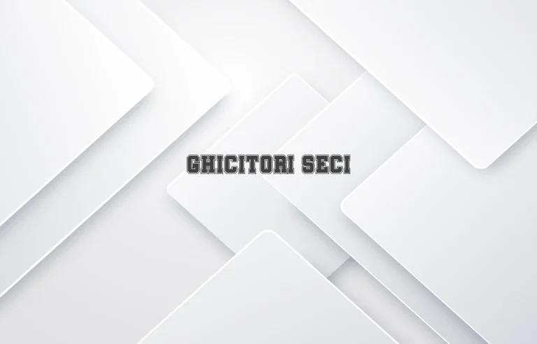 ghicitori seci
