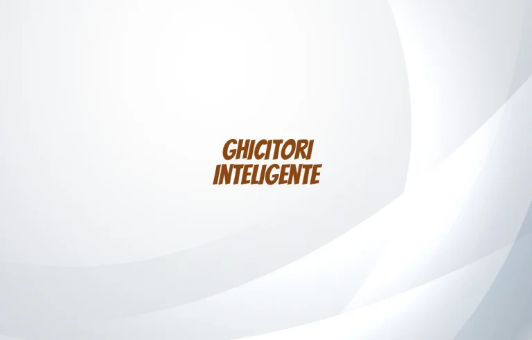 ghicitori inteligente